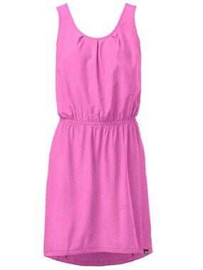 The North Face Taggart Dress Tank Pink US 10  UPF 50 Lightweight Quick Dry